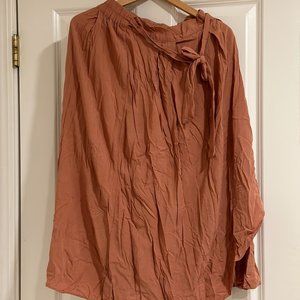 Long Pink Oak + Fort Skirt (Size S)